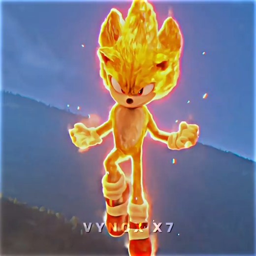 Super Sonic's Power Hits Different 🔥💀|Sonic the hedgehog #shortvideo #sonicthehedgehog