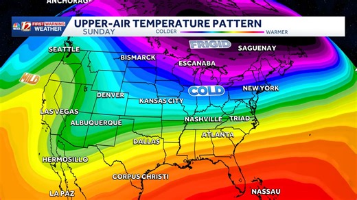 Buckle up! Looks like we're in for a wild ride the next couple of weeks… 👀 Our coldest air of the season is likely still to come. Winter is far, far from over. | WXII 12 Weather