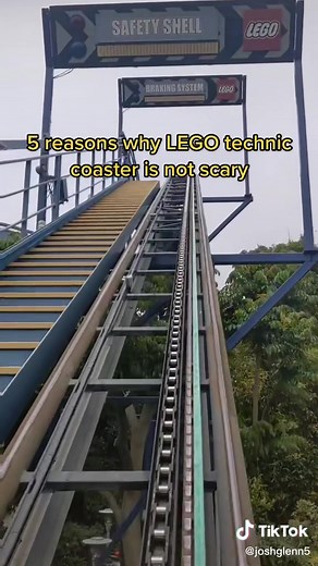 5 Reasons Why LEGO Technic Coaster at Legoland California is Not Scary
