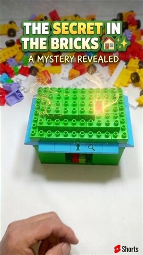 The SECRET inside the Bricks! 🤫🧱 #shorts #lego