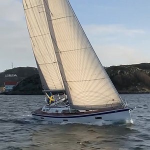9.6K views · 103 reactions | Hallberg-Rassy 40C. Moves the limits for what is possible up to 40 ft. Video @hallbergrassy | Sail Universe | Facebook