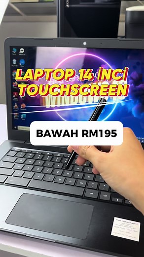 Laptop window 14inci touchscreen 4gb ram 16gb ssd (atau 32gb Ssd)adalah laptop window basic & bajet sesuai untuk student nak buat assigment atau report & keje office basic task. Dah ready installed basic Ms office , word EXCEL & PowerPoint ,boleh buat keje off line & connect Printer #haneyrose #haney_rose #laptopmurah #laptopwindowmurah #chromebook #chromebookmurah #laptopchromebook #laptoprm80 #laptopbajet #printermurah #laptop14inch #laptop14inci #laptopwindow14inci #laptopwindow14inch #window