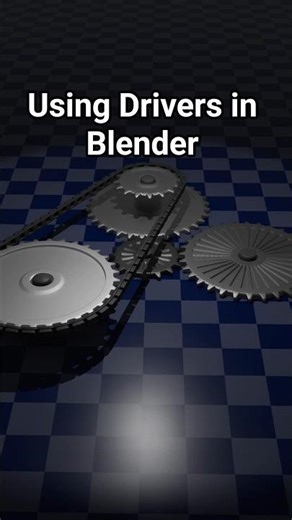 Using Drivers in Blender ⚙️ | CineFrames #blender#3danimation#animation#blenderanimation#3dmodeling