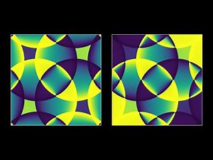 Waves in squares with Dirichlet and Neumann boundary conditions