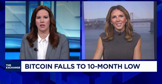 Bitcoin breaks below $75,000, dragging crypto stocks with it