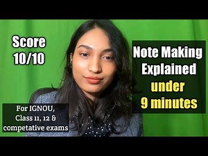 Note Making | Format for Note Making | Note making class 11 | Note making class 12 ‪@thebraingain‬