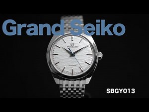 グランドセイコー SBGY013【白文字盤 スプリングドライブ式腕時計】