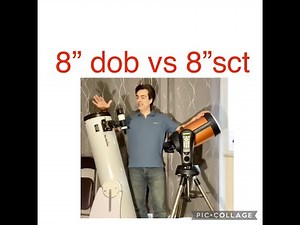 8" dob & a 8" SCT? #space #telescope #astronomy #skywatcher #dobsonian #meade #celestron #orion
