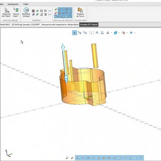 Métodos de Selección - BobCAD-CAM
