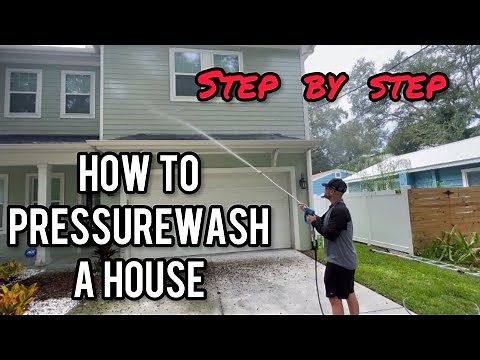 How To Pressure Wash A Home (Step By Step Guide)