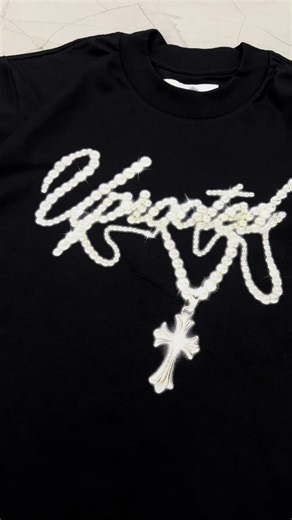 Crystal Creed: Oversized Silk Screen Printed Shirt