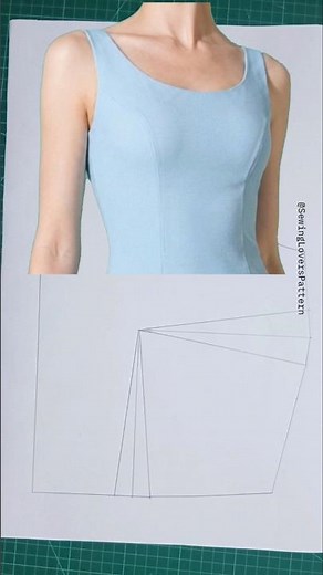 Pattern making and drafting for beginners #sewing #patternmaking #sewinghacks #sewingtips #costura