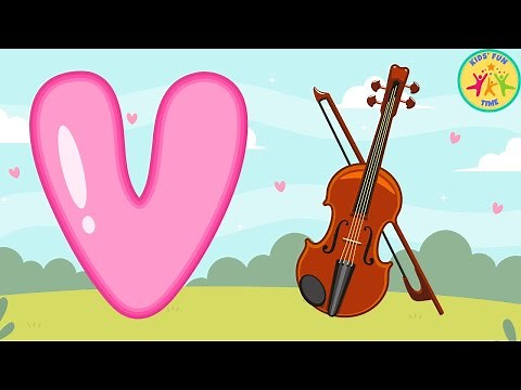 Learn the Letter V | Fun Alphabet Learning for Kids | Kids' Fun Time