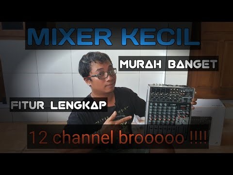 REVIEW UNBOXING MIXER BEHRINGER XENYX X1204USB