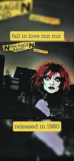 NINA HAGEN LP Unbehagen : "Fall In Love mit mir" 1979 #ninahagen #punk #postpunk #newwave #rock