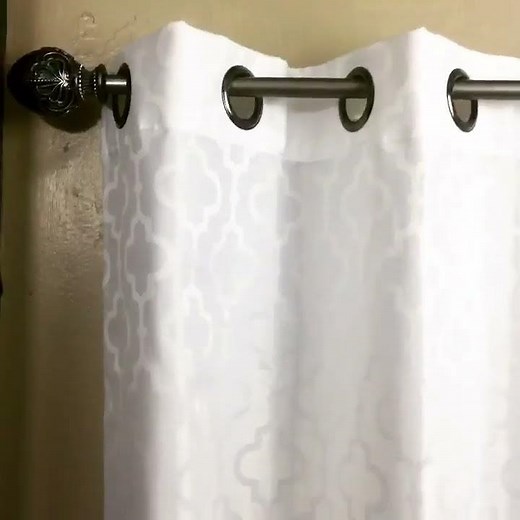 Inside Mounted Blinds Curtain Rod Bracket Attachment