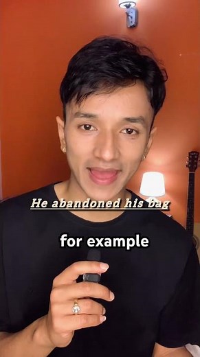 “Upgrade your English with this powerful word | Abandon explained simply#shorts #englishvocabulary