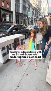 It’s so easy to jump in and speak for our kids, I get it. It’s faster, it’s easier, and truth be told, I still catch myself doing it too. But I’m always looking for small moments where I can step back and let my daughters take the lead, especially when interacting with people in the community. Here’s what this actually teaches them… Independence: They learn how to ask for what they need without relying on a parent to step in. Confidence: Kids learn to speak up respectfully and clearly. Respect a