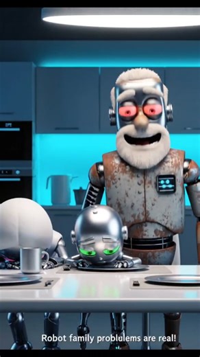 Cartoon Fun for Kids 🎉 on Instagram: "Robot Family Breakfast 🤖😂 | Funny Cartoon Short Even robots have funny family problems! Watch this robot family at breakfast oil coffee, battery snacks, and Wi-Fi cravings! A hilarious cartoon short you’ll love. 🤖🔥😂 robot family cartoon funny robot cartoon cartoon robot shorts robot comedy short video robot kids cartoon robot breakfast funny cartoon shorts 2025 funny family cartoon robot animation short robot vs family cartoon cartoon funny clip viral 