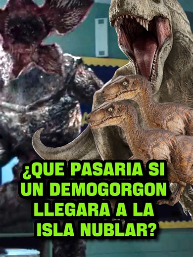 Demogorgon en Isla Nublar: Un Encuentro Peligroso