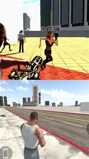 Franklin Vs Npc 😱 Indian theft Auto Vs Ibd3d Vs Gt5 💥 #shorts #indianbikedriving3d #gta