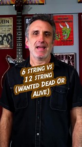 Comparing Wanted Dead or Alive by Bon Jovi played on a 6 string guitar and a 12 string guitar #guitarlesson #wanteddeadoralive #bonjovi #guitartabs #richiesambora #12stringguitar | Anthony Parker and the Near Life Experience