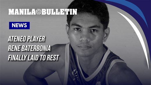 Ateneo player Rene Baterbonia finally laid to rest