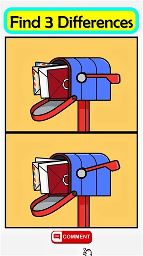 Part 16 🔍 Find 3 Differences 👀 | Brain Teaser Challenge #Shorts