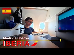 Iberia Airlines🇪🇸Business Class【Madrid→Boston】
