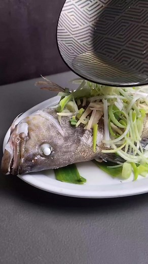 10K views · 134 reactions | Steamed Fish in Soy Ginger Sauce...