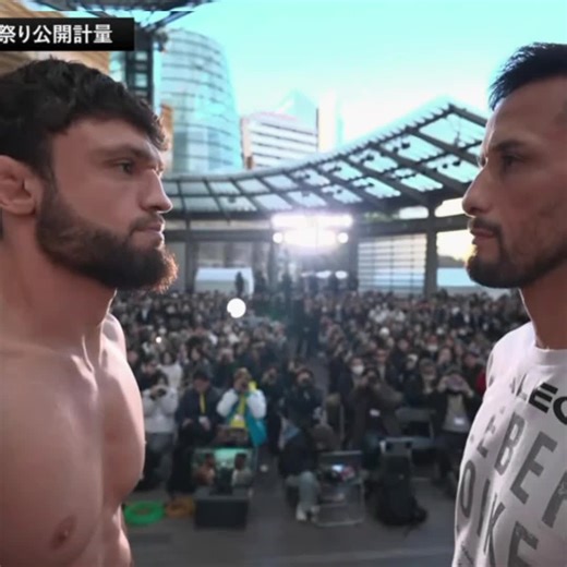 RIZIN王者同士のフェイスオフが実現