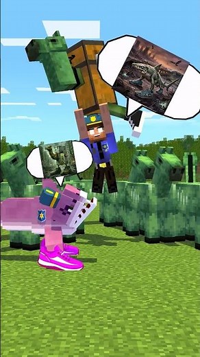 Who framed robber Tralalero Tralala? Hide and seek in minecraft !