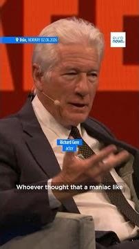 Richard Gere slams 'maniac' Trump and 'dictatorship of the monsters'