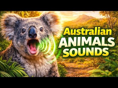 Wild Australia: Real Animal Sounds You’ve Never Heard Before (Kangaroo, Koala, Kookaburra)