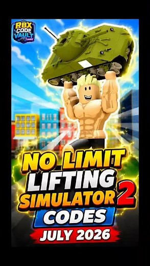 🔥 ALL NEW No Limit Lifting Simulator 2 Codes (July 2026) #roblox #codes