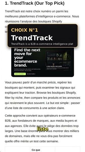 Meilleures plateformes d'intelligence e-commerce en 2026