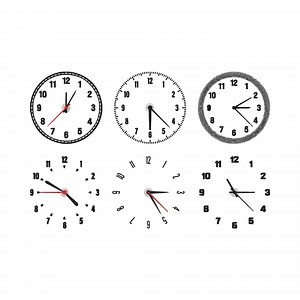 Clock Face Embroidery Design, Clock Machine Embroidery File, 6 Design, 5 Size, Instant Download - Etsy