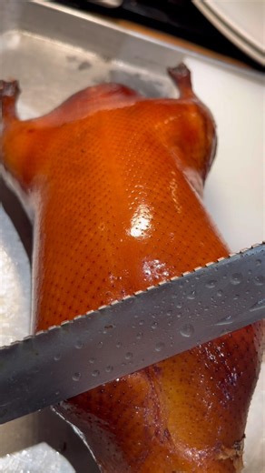 Would You Try? 😋 Authentic 👌 Peking Duck 🦆🤭 #food #usa #shorts