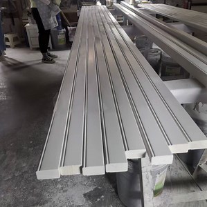 [Hot Item] Primer Wooden Window Louver Shutter Bladewood Shutter Components