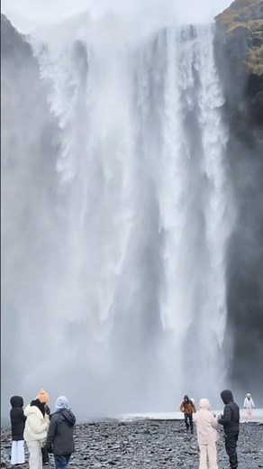 Skógafoss: Iceland's Most Powerful Waterfall #travel #explore #waterfall