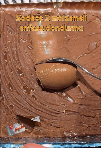 Kolay 3 Malzemeli Frigola Dondurma Tarifi