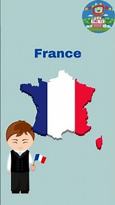 Countries and their flags | Country names and flags | Educational videos for kids ‪@VKidsTV4Kids‬