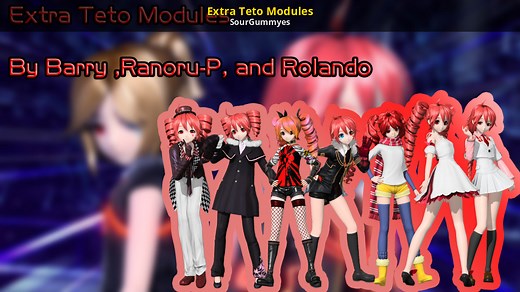 Extra Teto Modules Mod for Hatsune Miku: Project DIVA Mega Mix  | PDMegaMix  Mods