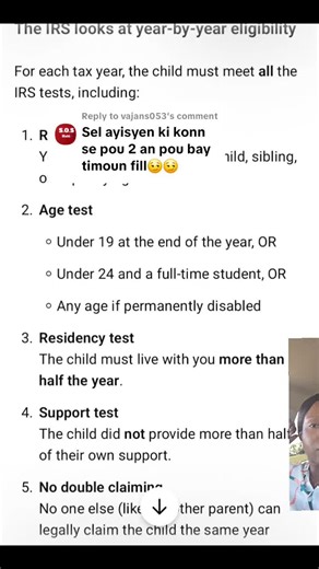 Replying to @vajans053 fè chwa paw siw vle #whatyoushouldknow #taxseason #tax2026 #fy #haitiantiktok