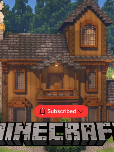 Minecraft Dark Oak House Building Tutorial Part 2