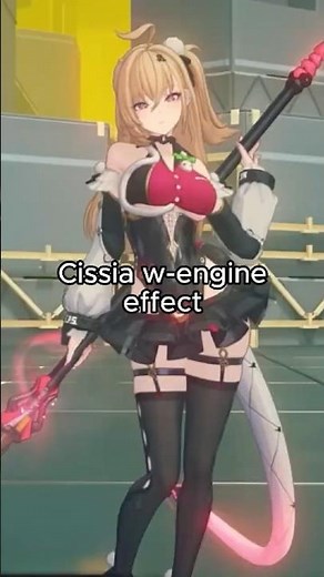 【ZZZ】Cissia W-Engine Effect Preview #zenlesszonezero #cissia