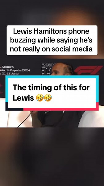 Lewis Hamilton's Hilarious Moment on Social Media