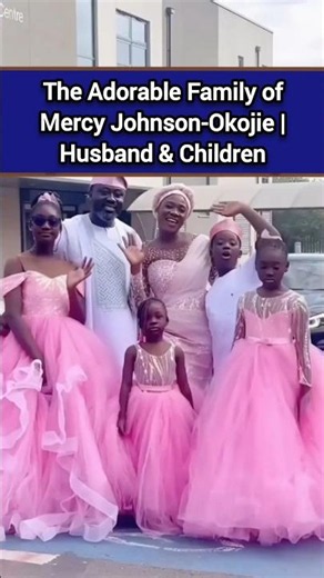 The Adorable Family of Mercy Johnson-Okojie | Husband & Children #shortvideo #shorts