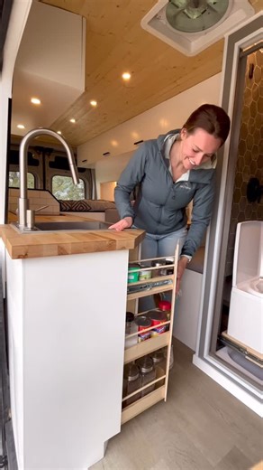 Tim and Katie on Instagram: "The OG Van Build 🙌🏻🚐 • After putting so many hours of research and work into this design, tackling a new layout is daunting but we’re so excited to show you what we have in the works for our OWN family van 😊 • Thank you so much for all of the support and love on this van and layout over the years. We plan to continue building this layout for others so feel free to reach out if you’re interested and in the meantime stay tuned for updates on our new Sprinter build.