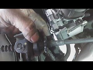 How do you adjust the clutch cable on the Kia Picanto?